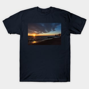 Sunset on Piran Coast, Slovenia T-Shirt